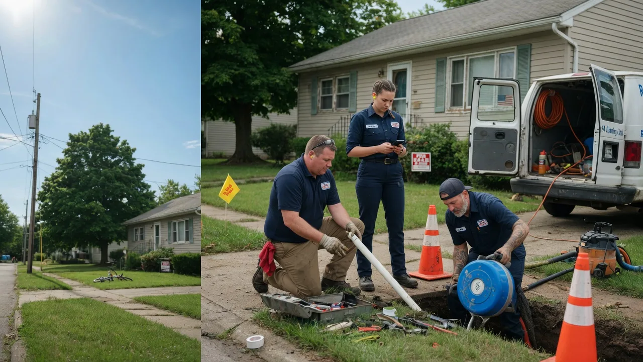 Sewer Line Repair in Leavenworth, KS near me